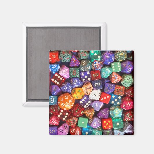 mehrfarbige Weine Magnet (Vorderseite/Rückseite)