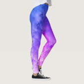 Mehrfarbige Wolken Leggings (Rechts)