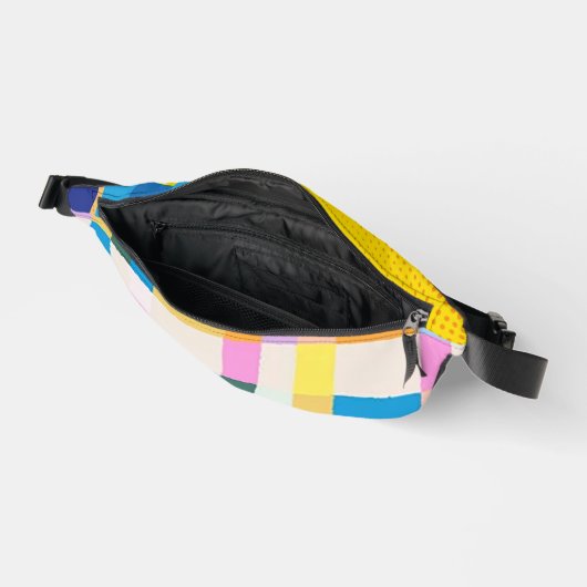 Mehrfarbige zweiseitige Druckfany-Pack Bauchtasche (Offen)