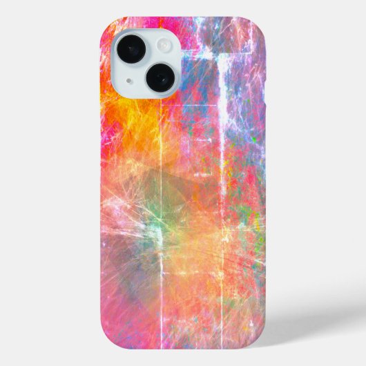 Mehrfarbiger Abstrakter Fall-Mate-iPhone Case-Mate iPhone Hülle (Rückseite)
