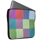 Mehrfarbiger Buchsenschlauch Laptopschutzhülle (Vorne Rechts)