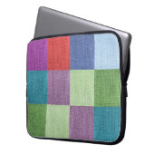 Mehrfarbiger Buchsenschlauch Laptopschutzhülle (Vorderseite Links)