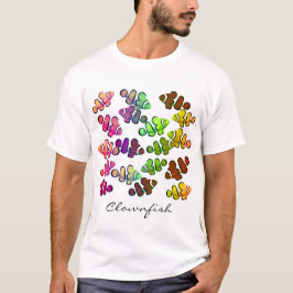 Mehrfarbiger Clownfish SchulT - Shirt