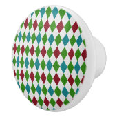 Mehrfarbiger Diamantglitter Keramikknauf (Rechts)