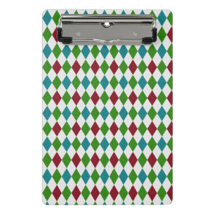 Mehrfarbiger Diamantglitter Mini Klemmbrett