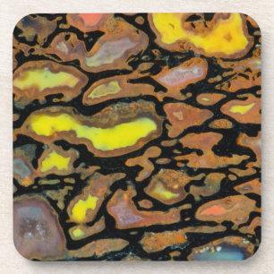 Mehrfarbiger Dinosaurier Getränkeuntersetzer