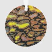 Mehrfarbiger Dinosaurier Ornament (Rückseite)