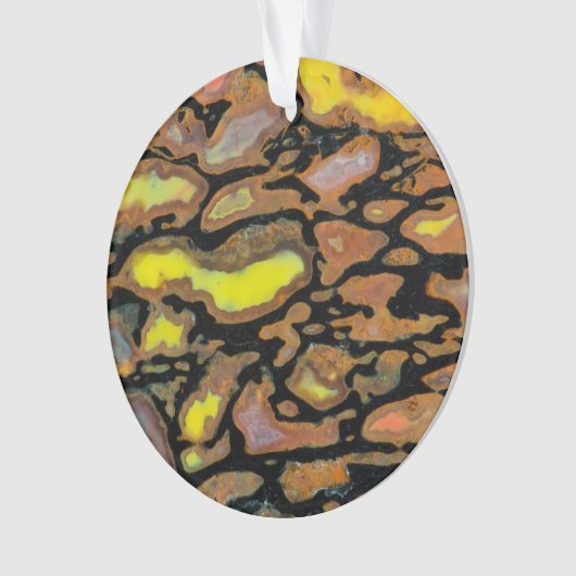 Mehrfarbiger Dinosaurier Ornament (Vorderseite)