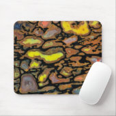 Mehrfarbiger Dinosaurierknochen Mousepad (Mit Mouse)