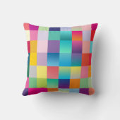 "Mehrfarbiger Entwurf" Kissen (Rückseite)
