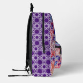 mehrfarbiger geometrischer Rucksack von Joya Eve (Links)