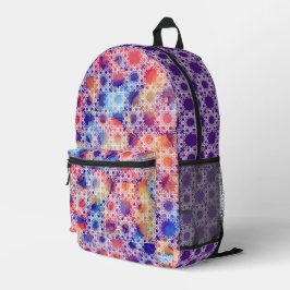 mehrfarbiger geometrischer Rucksack von Joya Eve