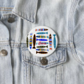 mehrfarbiger gestreifter Fisch Thunder_Cove Button (Beispiel)