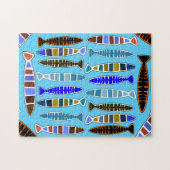mehrfarbiger gestreifter Fisch Thunder_Cove Puzzle (Horizontal)