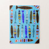 mehrfarbiger gestreifter Fisch Thunder_Cove Puzzle (Vertikal)