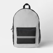 Mehrfarbiger grauer Rucksack (Vorderseite)