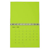 MEHRFARBIGER HINTERGRUND KALENDER zwei Seiten klei (Mär 2026)