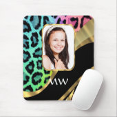 Mehrfarbiger Leoparddruck Mousepad (Mit Mouse)