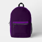 Mehrfarbiger lila Rucksack (Vorderseite)