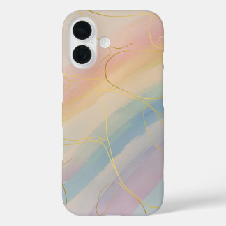 Mehrfarbiger Pastell Phone Case
