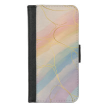 Mehrfarbiger Pastell Phone Case