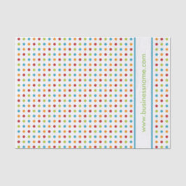 Mehrfarbiger Polka-Punkt Seidenpapier