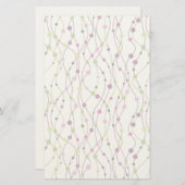 Mehrfarbiger Punkthintergrund Briefpapier (Vorne/Hinten)