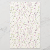 Mehrfarbiger Punkthintergrund Briefpapier (Vorderseite)