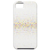 Mehrfarbiger Punkthintergrund Case-Mate iPhone Hülle (Rückseite)