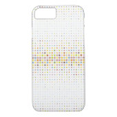 Mehrfarbiger Punkthintergrund Case-Mate iPhone Hülle (Rückseite)