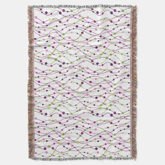 Mehrfarbiger Punkthintergrund Decke (Vorderseite Vertikal)