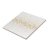 Mehrfarbiger Punkthintergrund Fliese (Seite)