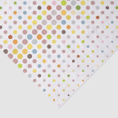 Mehrfarbiger Punkthintergrund Seidenpapier (Ausschnitt)