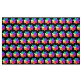 mehrfarbiger Regenbogenstar Stoff (Fat Quarter (45,7 x 55,9 cm))