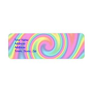 mehrfarbiger Regenbogenwirl