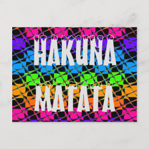 Mehrfarbiger Schachspiegel Postkarte