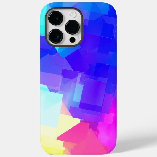 Mehrfarbiger Spaß Abstrakt Case-Mate iPhone Hülle (Rückseite)