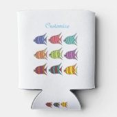 mehrfarbiger Tropischer Fisch Thunder_Cove Dosenkühler (Rückseite)