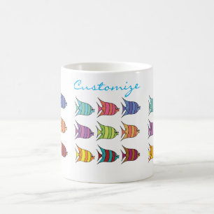 mehrfarbiger Tropischer Fisch Thunder_Cove Kaffeetasse
