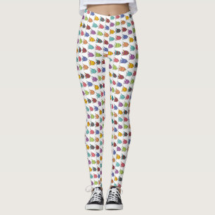 mehrfarbiger Tropischer Fisch Thunder_Cove Leggings
