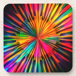 Mehrfarbiger Untersetzer für die Konstruktion von 