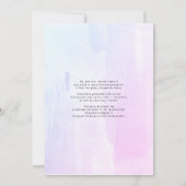 Mehrfarbiger Wash 4-Foto-Abschluss Ankündigung (Rückseite)