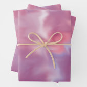 mehrfarbiger Watercolor Geschenkpapier Set (Beispiel)