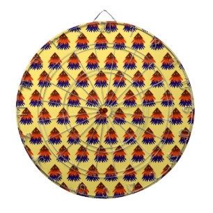 Mehrfarbiger Weihnachtsbaum - Dartboard Dartscheibe