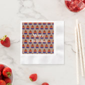 Mehrfarbiger Weihnachtsbaum - Papiertücher Serviette (Beispiel)