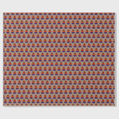 mehrfarbiger Weihnachtsbaum - Wrapping Paper Geschenkpapier (Flach)