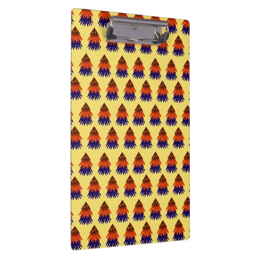 mehrfarbiger Weihnachtsbaum - Zwischenablage Klemmbrett (Rechts)