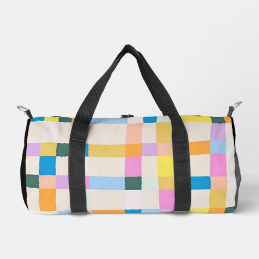 mehrfarbiger zweiseitiger Druck Duffle Bag (Vorderseite)