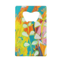 mehrfarbiges Abstraktes Acrylgemälde