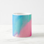 mehrfarbiges abstraktes Bild Kaffeetasse (Mittel)